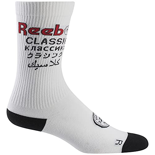 Reebok Unisex Socken Cl Roadtrip Sock, White, H36548, XS von Reebok