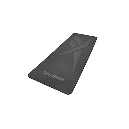 Reebok Unisex Yoga matte, Schwarz, 5mm von Reebok
