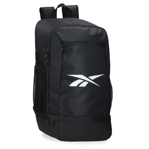 Reebok Wayland Rucksack, Schwarz, 30 x 50 x 19 cm, Polyester, 28,5 l von Joumma Bags von Reebok