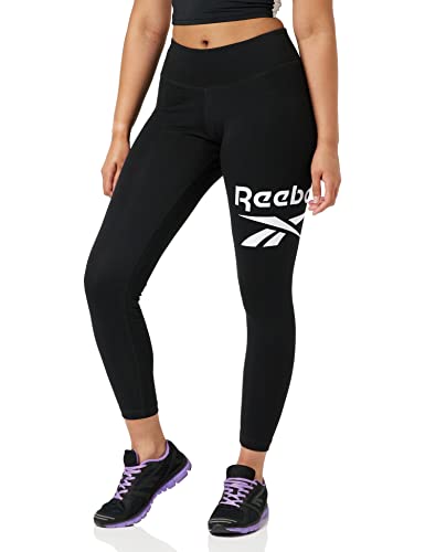 Reebok Damen Pant Ri Bl Cotton Legging, Black, GL2547, Gr. M/S von Reebok