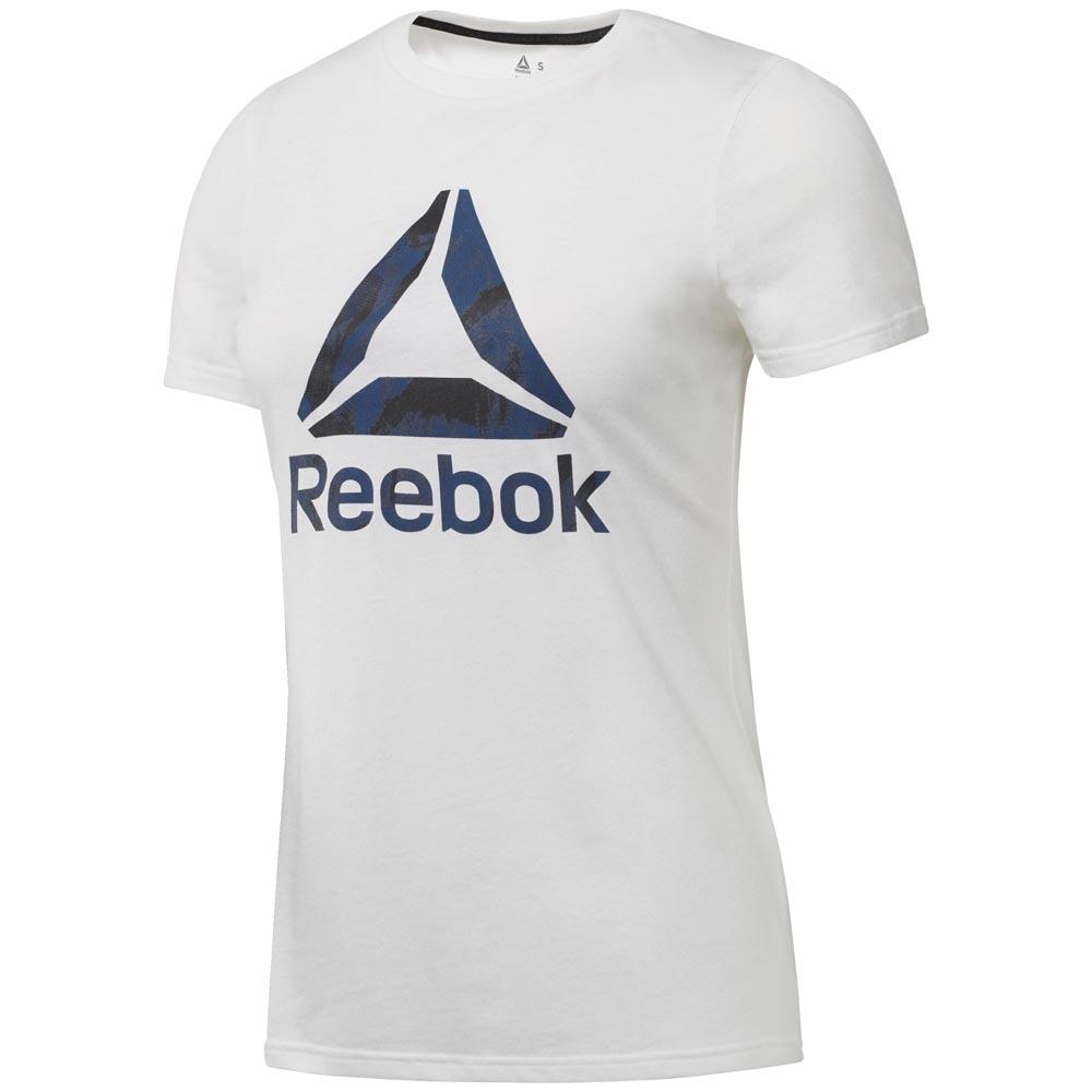 Reebok Workout Ready Cotton Series Gr Short Sleeve T-shirt Weiß S Frau von Reebok