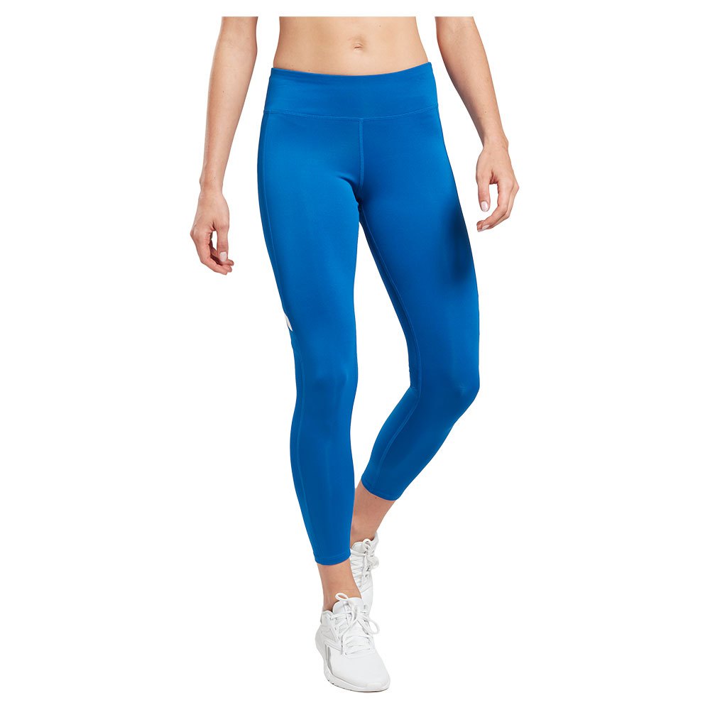 Reebok Workout Ready Mesh Leggings Blau M / Regular Frau von Reebok