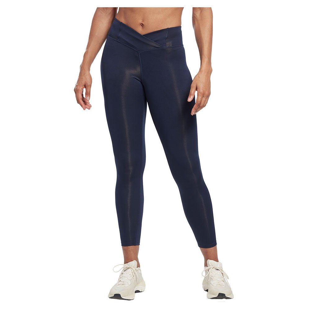 Reebok Workout Ready Program Leggings Blau S / Regular Frau von Reebok