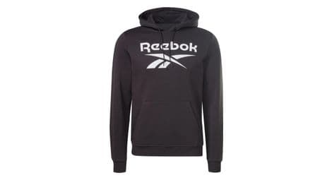 reebok big logo kapuzenpullover schwarz von Reebok