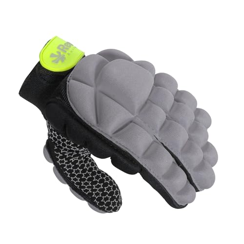 Reece Hockey Handschuh - Komfort Full Finger Handschuh - Silikonstollen für Besseren Griffe und Vollständigen Schutz - Linkshandschuh - Blau - Größe L von Reece