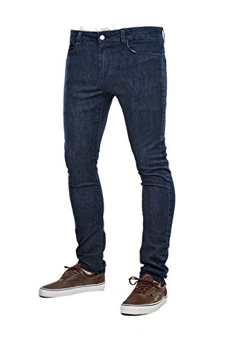 Reell Radar Jeans Hose für Männer, Skinny Stretch Jeans Herren, blau, 34/34 EU von Reell