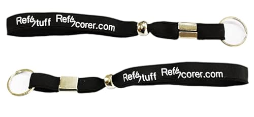 RefStuff RefSlanyard Adjustable - Fußball-Schiedsrichter Verstellbares elastisches Armband für eine Pfeife von RefStuff RefScorer