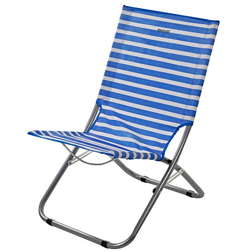 Regatta Kruza BCH Lounger Camping Chairs, Polyester, Frenchbl/Wht, one Size von Regatta