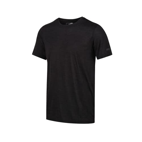Regatta Herren Fingal Edition T-Shirt, Black, Small von Regatta
