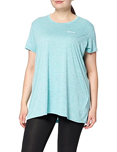 Regatta Womens Fingal Edition T-Shirt, Turquoise, 56 von Regatta