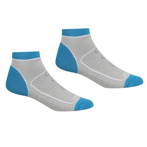 Regatta Damen Samaris Trail Socken, Damen, Socken, RWH044, LightSteel/NiagraBlue, 39-41 von Regatta
