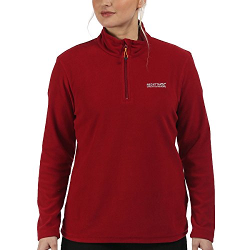 Regatta Damen Sweethart Fleece Pullover – Rhabarber Rot, Größe 16 von Regatta