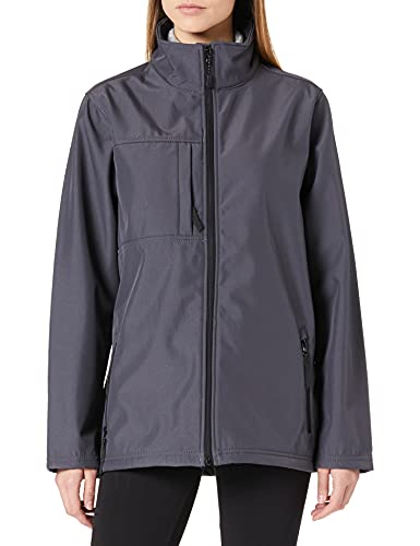 Regatta Damen Octagon Ii Softshell-Jacke mit 3 Schichten Membran, Grau (Seal Grey/Black), 42 von Regatta
