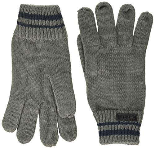 Regatta Herren Balton II Acrylic Knit Striped Wrist Gloves Handschuhe Kinder, Asteroid/Marineblau, S/M von Regatta