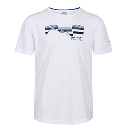 Regatta Herren Breezed T-Shirt, White, Small von Regatta