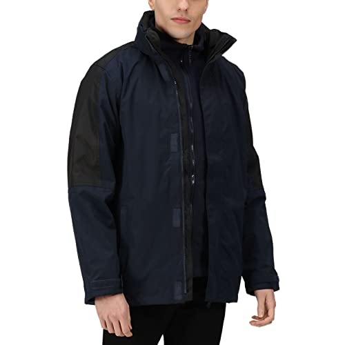 Regatta Herren Defender III 3-in-1 Jacke, Marineblau/Schwarz, L von Regatta