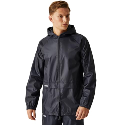 Regatta Herren Stormbreak waterdichte met capuchon Jacke, Navy, L EU von Regatta
