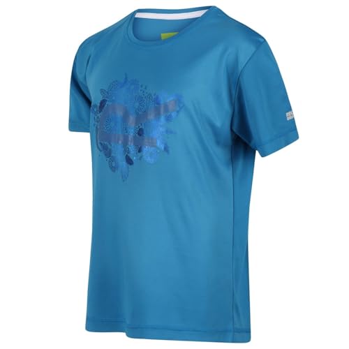 Regatta Kids Alvarado V T-Shirts/Polos/Vests, Blue Aster, 3 Years von Regatta