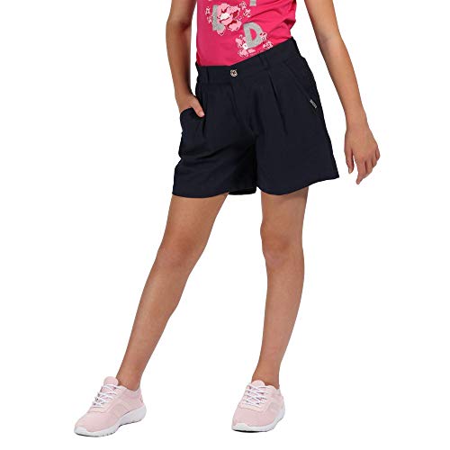 Regatta Kinder Damita Coolweave Baumwolle Vintage Look Shorts 3-4 Jahre Navy von Regatta