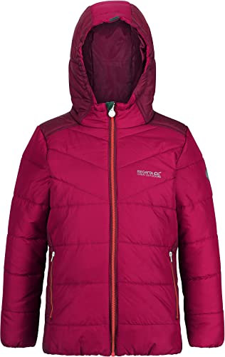 Regatta Kinder Lofthouse IV Heavyweight Fill Coat with Durable Water Repellent Finish and Thermoguard Insulation Jacke, rot, 11-12 von Regatta