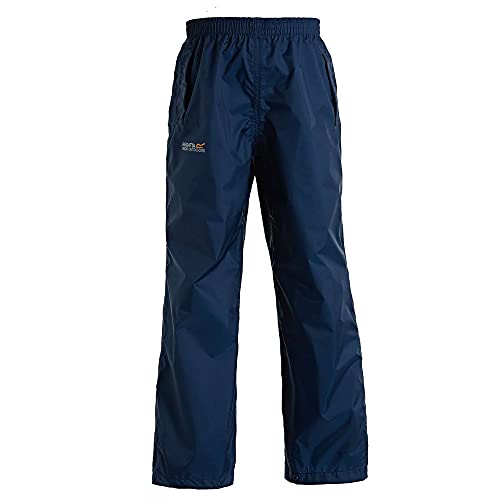Regatta Unisex-Adult Pack It O/TRS Over Trousers-Midnight, Size 11-12, 11 Years von Regatta