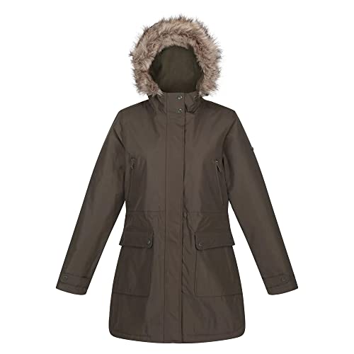 Regatta Damen Jacke Sabinka, Dark Khaki, EU 38 von Regatta