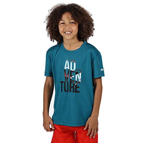 Regatta Unisex Kinder Alvarado V Active Bedruckte T-Shirts/Polos/Unterhemden von Regatta