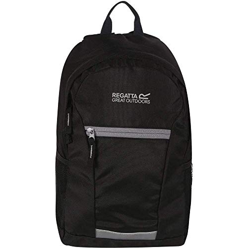 Regatta Unisex-Kind Jaxon III Rucksäcke, Black/RockGrey, One Size von Regatta