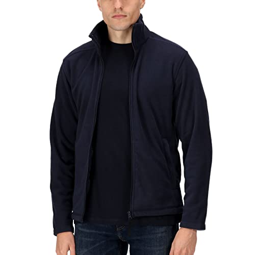 Regatta Vollreißverschluss-Microfleece-Jacke für Herren Größe L Dunkles Marineblau von Regatta