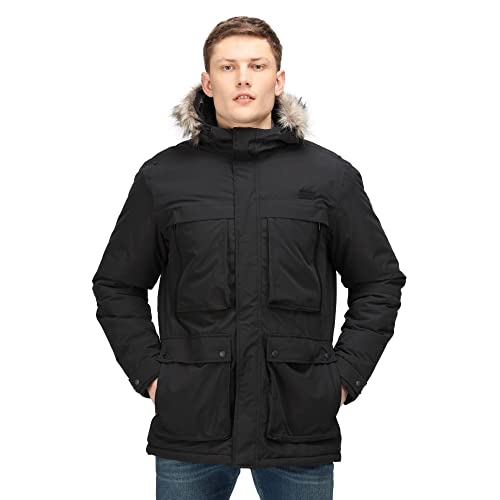 Regatta Volter wasserdichter Thermoguard-Parka für Herren, mit batteriebetriebener Heizung von Regatta