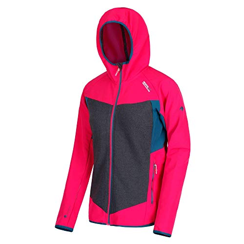 Regatta WMNS Carpo Hybrid Soft Shell Damen, Duchess/SlGy, FR: XS (Größe Hersteller: 10) von Regatta