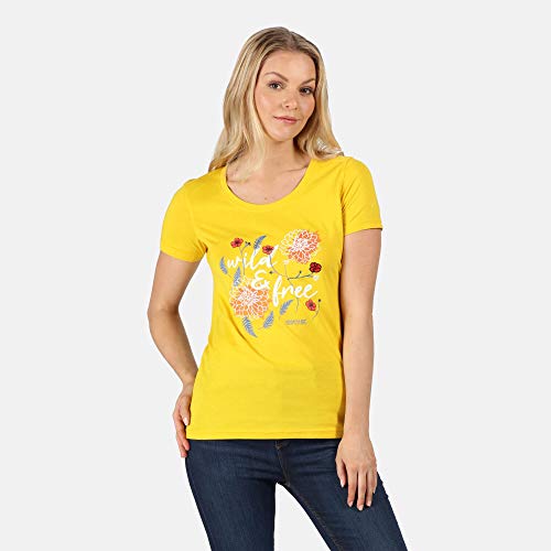 Regatta Women Filandra IV T-Shirts/Polos/Vests, YellowSulphr, Large von Regatta