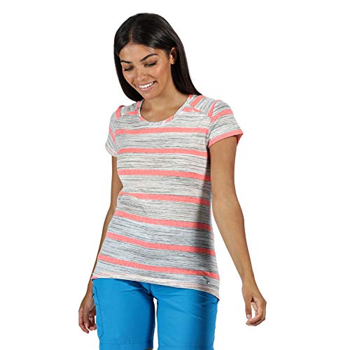 Regatta Women Limonite IV T-Shirts/Polos/Vests, Neon Pink, X-Large von Regatta
