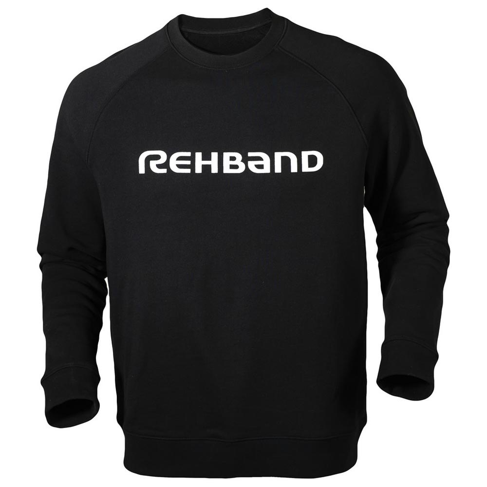 Rehband Logo Sweatshirt Schwarz XL Mann von Rehband