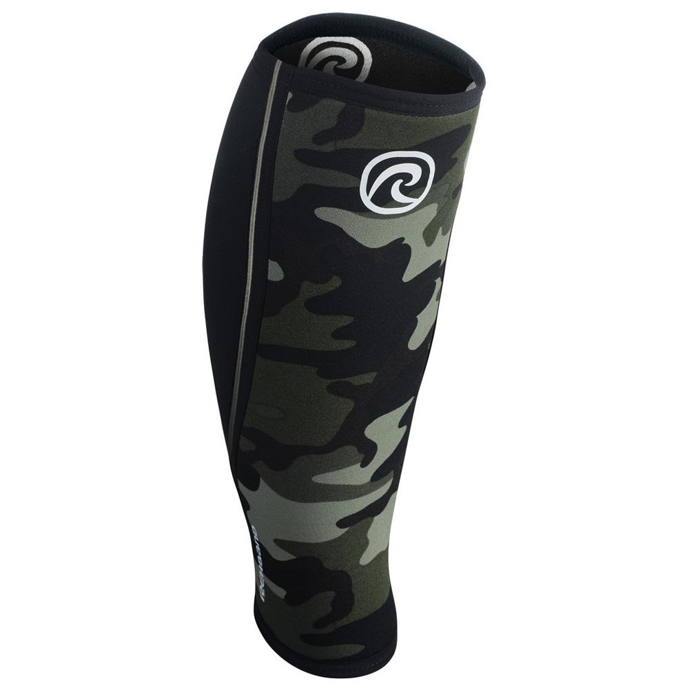 Rehband Rx Shin 5 Mm Calf Sleeves Grün,Schwarz M Frau von Rehband