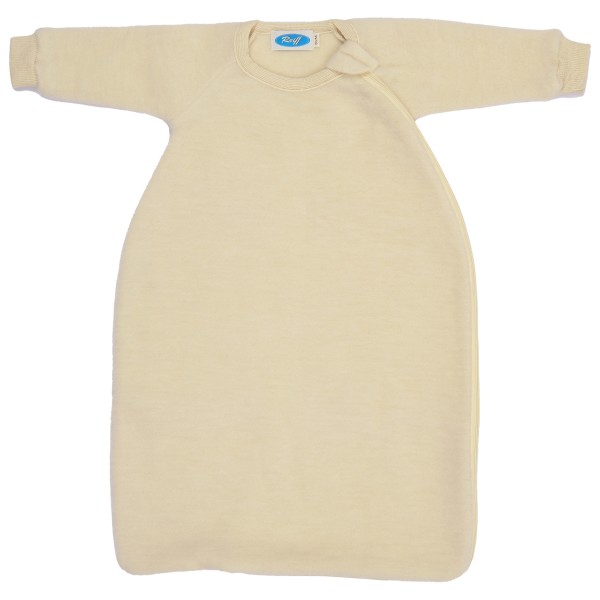 Reiff - Kid's Fleeceschlafsack mit Arm - Babyschlafsack Gr 50/56 beige von Reiff
