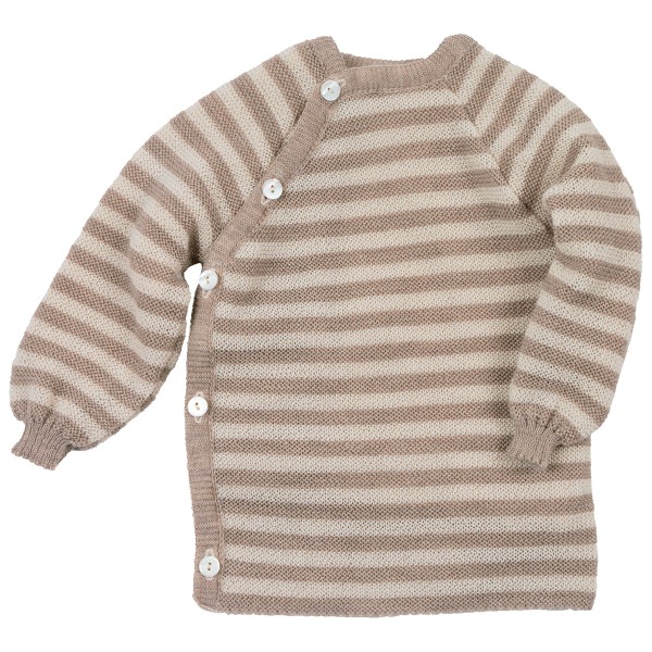Reiff - Kid's Ringelschlüttli - Merinopullover Gr 86/92 beige von Reiff