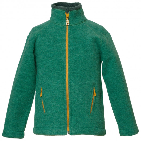 Reiff - Kid's Wollfleecejacke Colori - Merinojacke Gr 140 grün von Reiff