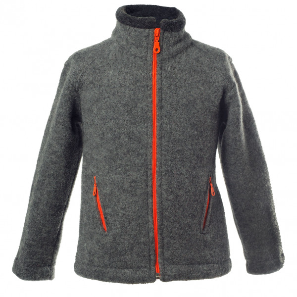 Reiff - Kid's Wollfleecejacke Colori - Merinojacke Gr 164 grau von Reiff