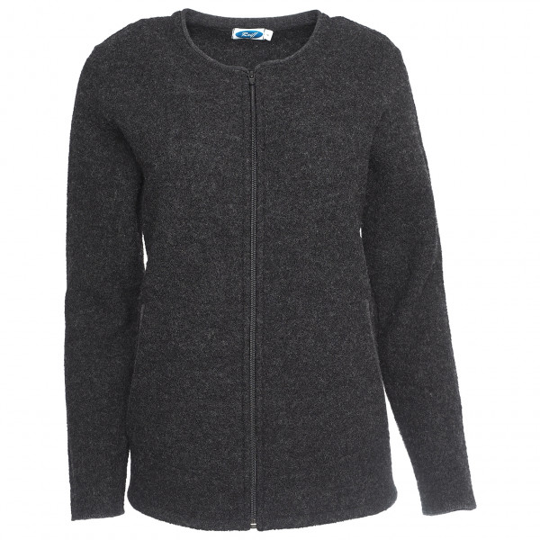 Reiff - Women's Kreppjacke Nici - Wolljacke Gr S grau/schwarz von Reiff
