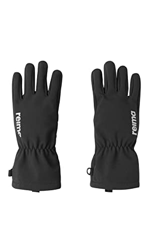 Reima Softshell Handschuh Tehden Wasserabweisende Übergangshandschuhe aus strapazierfähigem Softshell-Material – Gefütterte Kinder Handschuhe mit weichem Polyester-Gestrick von Reima