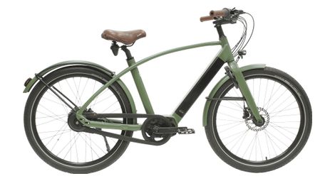 reine bike elektrisches citybike hoher rahmen connected enviolo city ct 504wh 26   grun khaki 2022 von Reine Bike