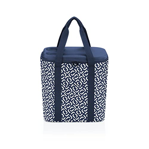 reisenthel coolerbag XL - XL Kühltasche aus hochwertigem Polyestergewebe Ideal für das Picknick, den Einkauf und unterwegs, Couleur:Signature Navy von reisenthel