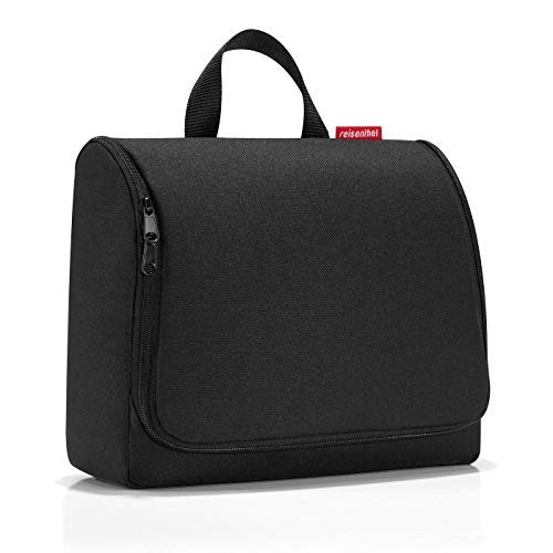 reisenthel toiletbag XL schwarz - praktischer Kulturbeutel mit Haken, wasserabweisendes Material von reisenthel