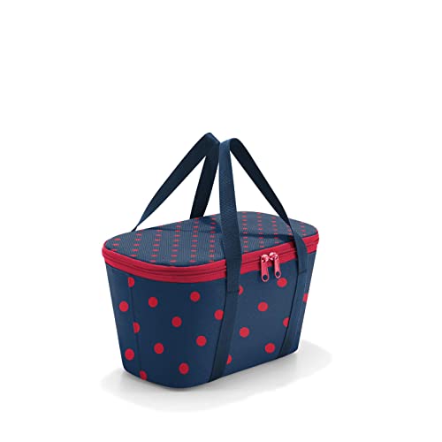 reisenthel coolerbag XS Mixed dots red - Kleine Kühltasche aus hochwertigem Polyestergewebe – Ideal für das Picknick, den Einkauf und unterwegs von reisenthel