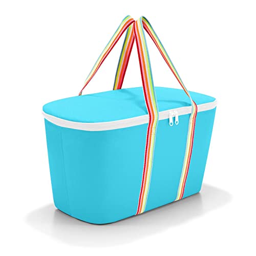 reisenthel coolerbag pop Pool - Kühltasche aus hochwertigem Polyestergewebe – Ideal für das Picknick, den Einkauf und unterwegs von reisenthel