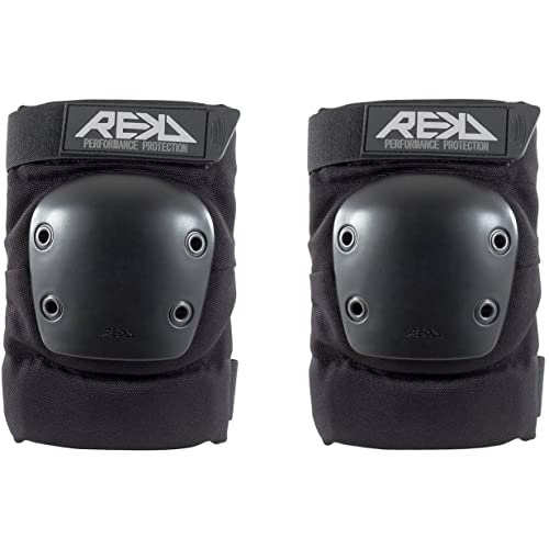 REKD Ramp Elbow Pads Ellbogenschutz schwarz schwarz, Medium von Rekd