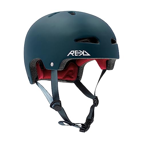 Rekd Ultralite In-Mold Helmet Skateboardhelm Unisex Erwachsene, Blau (blau), 53-56 cm von Rekd