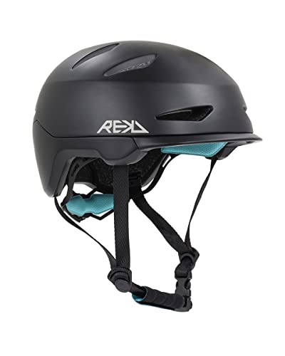 REKD Urbanlite Helmet Helm, Erwachsene, Unisex, Schwarz (Schwarz), S/XL 54-58 cm von Rekd