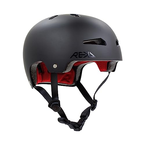 REKD Elite 2.0 Helm, Erwachsene, Unisex, Schwarz, 57 – 59 cm von Rekd